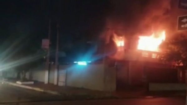 Ña Tora y sus nietos ilesos tras incendio en su vivienda
