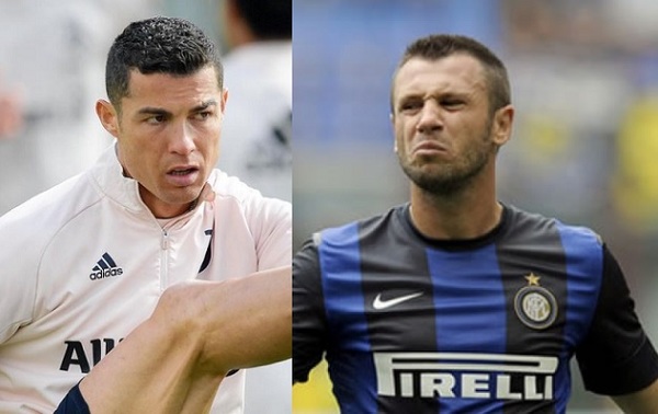 Cassano dispara contra Cristiano y lo tilda de "tapón"
