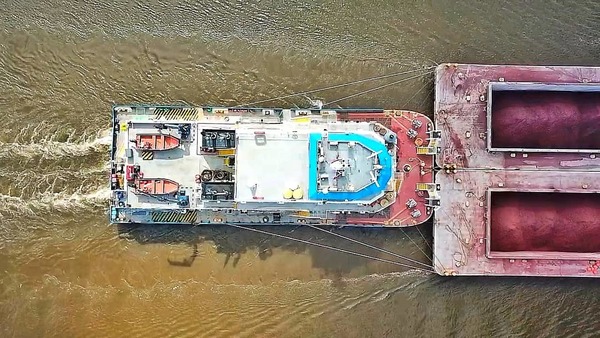 Para el jueves se tendrá nivel adecuado para que convoyes puedan atravesar el Paraná | .::Agencia IP::.