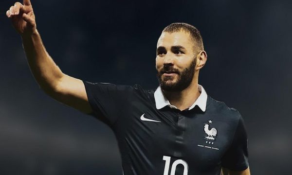 Así fue el reencuentro entre Karim Benzema y Didier Deschamps