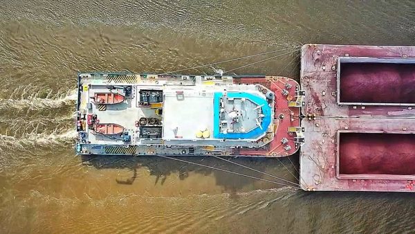 PARA EL JUEVES SE TENDRÁ NIVEL ADECUADO PARA QUE CONVOYES PUEDAN ATRAVESAR EL PARANÁ