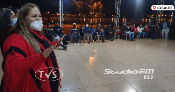SILVERO COMPARTE SU PROYECTO ELECTORAL EN BARRIOS DE ENCARNACIÓN