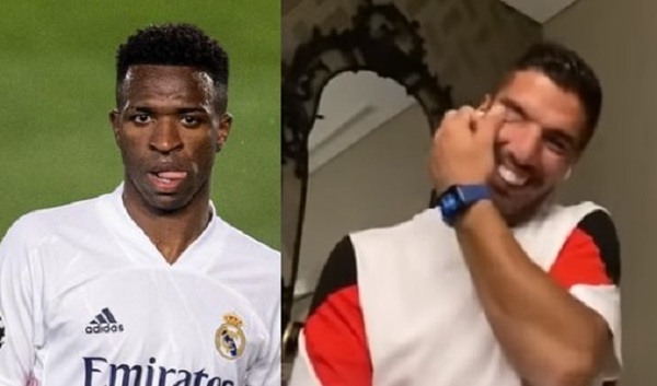 Le piden que duerma con Vinicius y Suárez estalla en risas