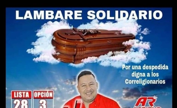 Diario HOY | Proselitismo con ataúd: “Me hicieron los de la oposición para ensuciarme”
