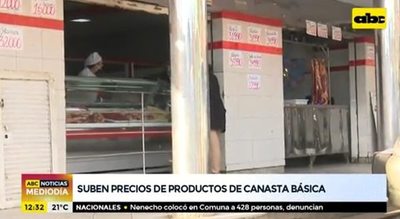 Subieron precios de los productos de la canasta básica y ya disminuyeron las ventas - Nacionales - ABC Color