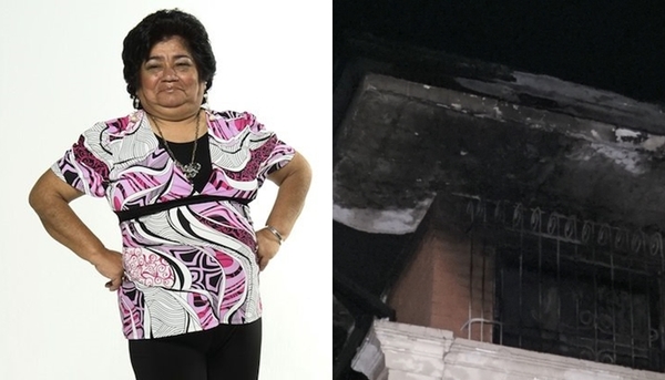 Así quedó la casa de Ña Tora tras el incendio - Teleshow