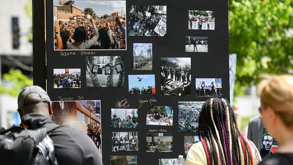 La esquina donde murió George Floyd, escenario de un tiroteo