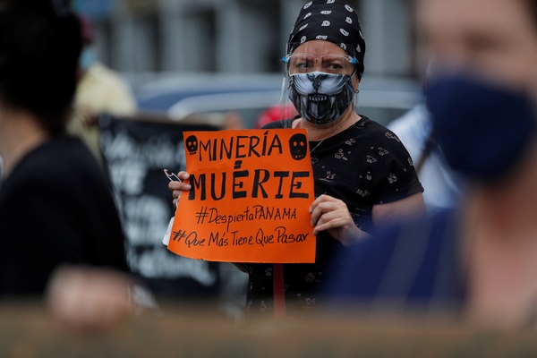 Protestan en Panamá contra la minería: "es pan para hoy y hambre para mañana" - MarketData