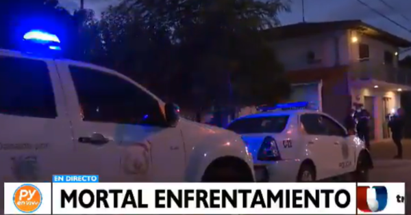 Enfrentamiento en Fernando de la Mora deja como saldo a un fallecido