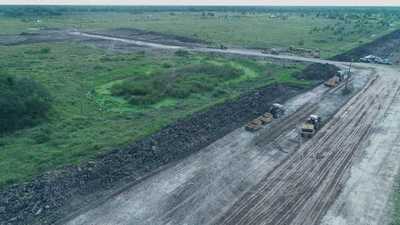 Labores de habilitación y mantenimiento de la ruta Transchaco siguen en plena actividad | .::Agencia IP::.