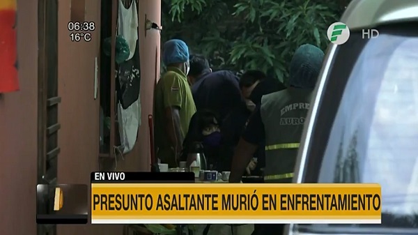 Sospechoso de asaltar un Biggie muere abatido por policías