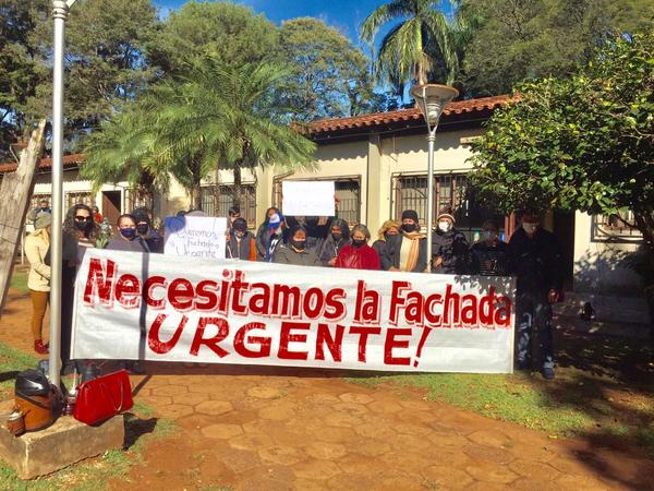 Tras protestas, Prieto prometió reanudar las obras en el mercado zonal del km 7 - La Clave