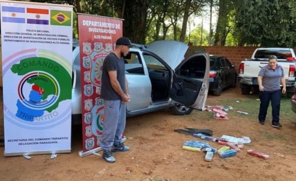 Acusan a brasileño que intentaba cruzar la frontera con marihuana
