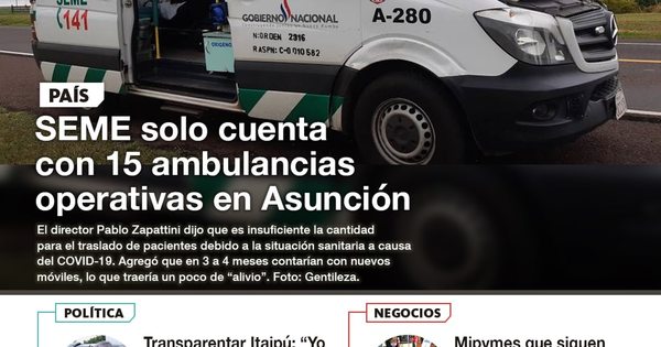 La Nación / LN PM: Las noticias más relevantes de la siesta del 26 de mayo