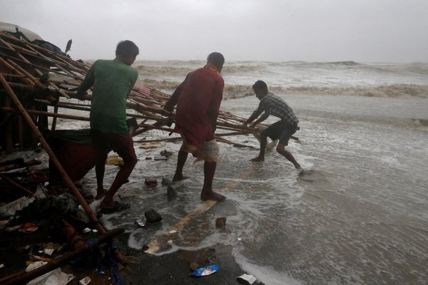 Ciclón Yass provocó cuatro muertes en la India