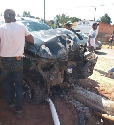 Médico paraguayo fallece tras grave accidente de tránsito en la frontera