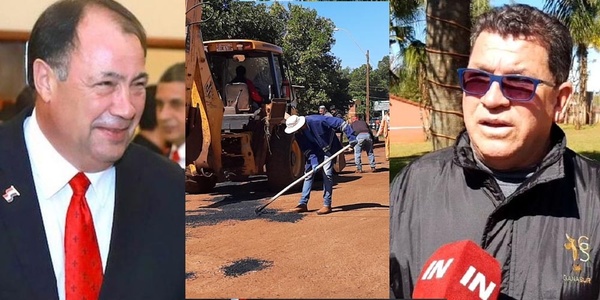 INTENDENTE DENUNCIA QUE AFARA IMPIDE EL BACHEO DE LAS CALLES