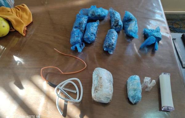 Tras requisa en penal de Concepción, hallan drogas, armas blancas y dinamita en gel