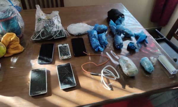 En requisa en Concepción incautan dinamita en gel, drogas y armas blancas
