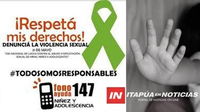 INSTAN A LAS PERSONAS A HACER SU DENUNCIA EN CASOS DE ABUSO SEXUAL.
