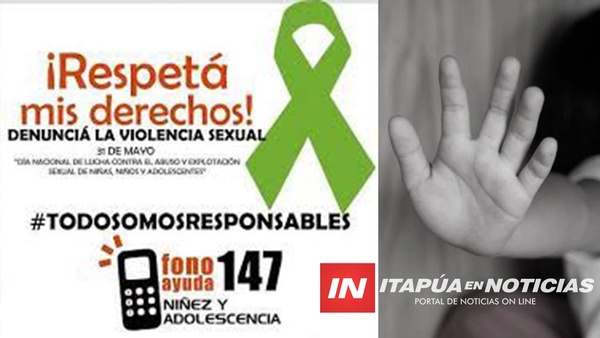 INSTAN A LAS PERSONAS A HACER SU DENUNCIA EN CASOS DE ABUSO SEXUAL.