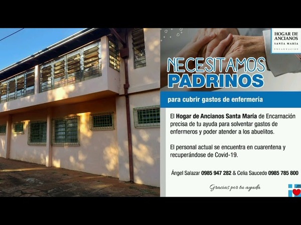 ABUELITOS BUSCAN PADRINOS PARA PAGAR A ENFERMEROS