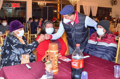 Derlis Lugen comparte con sus adherentes - La Clave