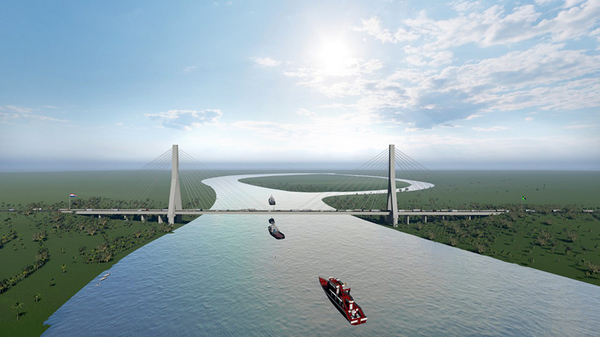 Después de 50 años, empresas paraguayas se alistan para construir un puente de gran envergadura