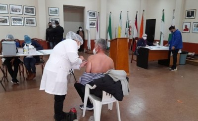 El 70% de los inscriptos en Alto Paraná ya fueron vacunados
