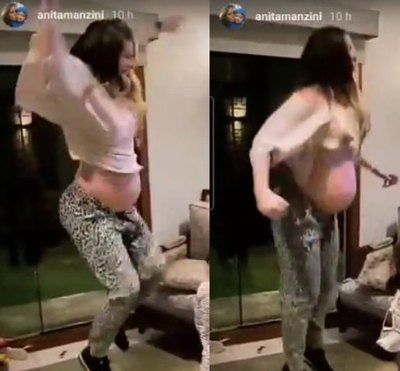 Crónica / [VIDEO] IVATVY MO´Ã. Doña de Silva ¡o popo! con su panza y todo