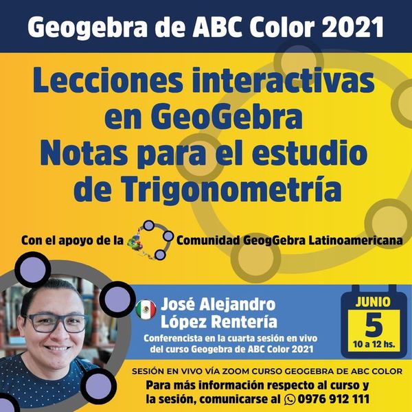 Capacitación en GeoGebra 2021 de ABC Color - Nacionales - ABC Color