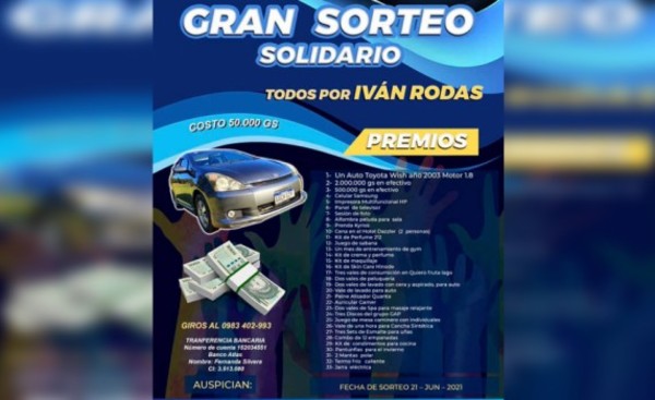 Rifan vehículo para familia de paraguayo fallecido en Argentina