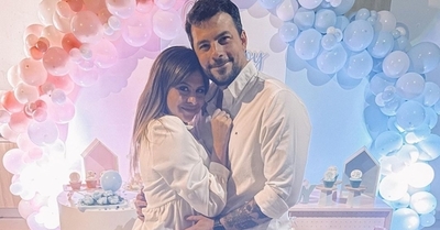 [VIDEO] Andrea Quattrocchi revela el sexo de su bebé