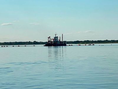 Luego de retrasos, por fin avanzan los trabajos de dragado del río Paraguay - Nacionales - ABC Color