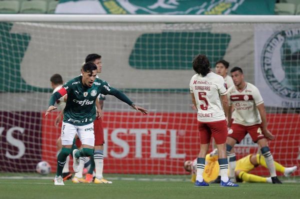 Palmeiras cumple el calendario con una goleada