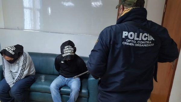 Caen por coima jefe regional de la Senad y otro agente