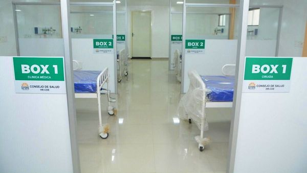 En el Hospital Regional  habilitan el Pabellón de Emergencias Médicas