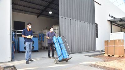 Oxígeno al límite, denuncian en hospital de IPS y Coronel Oviedo