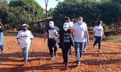 Cristhian Ferreira agiliza recorridos en Minga Guazú