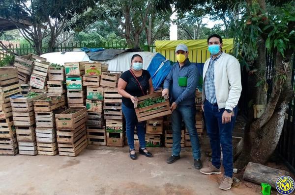 Familias vulnerables de Luque reciben asistencia del Ministerio de Interior •