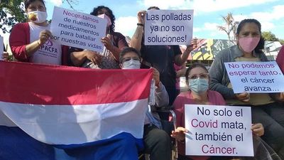 Una vez más pacientes oncológicos claman por medicamentos  - Nacionales - ABC Color