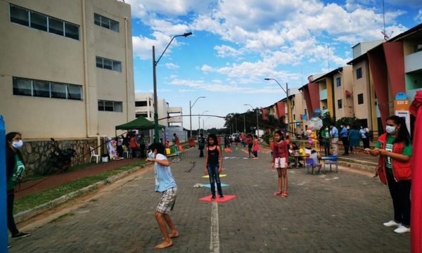 Celebran el Día Internacional del Juego en el barrio San Francisco de Zeballos Cué