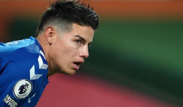 James Rodríguez es baja en Colombia