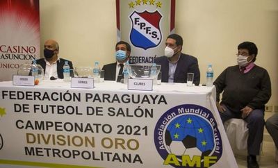 Así quedó el fixture de la esperada Copa de Oro de fútbol de salón