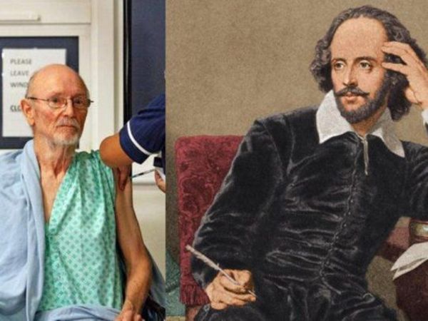 VIRAL | Una periodista argentina confundió al primer vacunado de Covid con el escritor William Shakespeare
