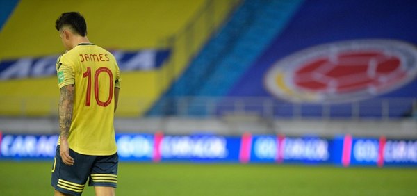 James, desconvocado de Colombia por 'no estar en nivel óptimo de competencia'