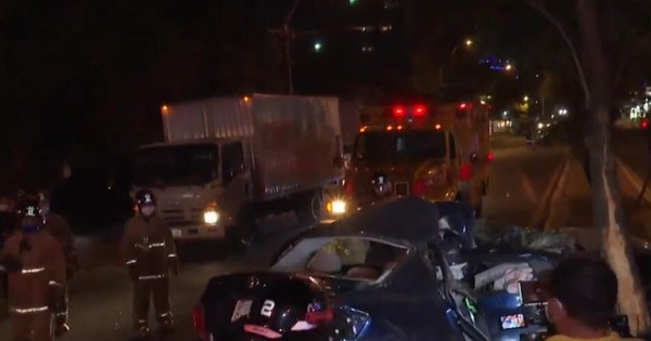La Nación / Grave accidente de tránsito deja un conductor con múltiples lesiones