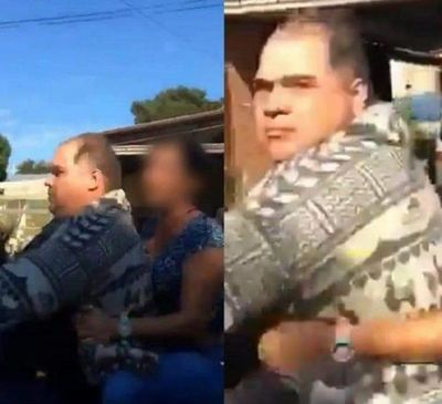 Detienen a motociclista que fue grabado mientras su pareja pedía auxilio