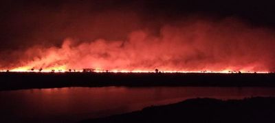 Un incendio afecta una reserva natural boliviana cercana a Paraguay y Brasil - Mundo - ABC Color