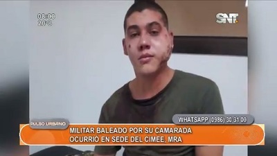 Militar es baleado por su camarada en Mariano Roque Alonso